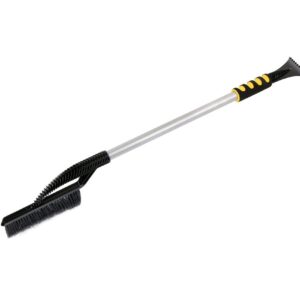 Racleta curatare zapada cu perie, cu maner SOFT GRIP, lungime 770cm