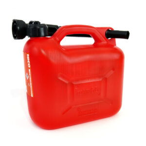 Canistra din plastic pentru combustibil rosie 5L
